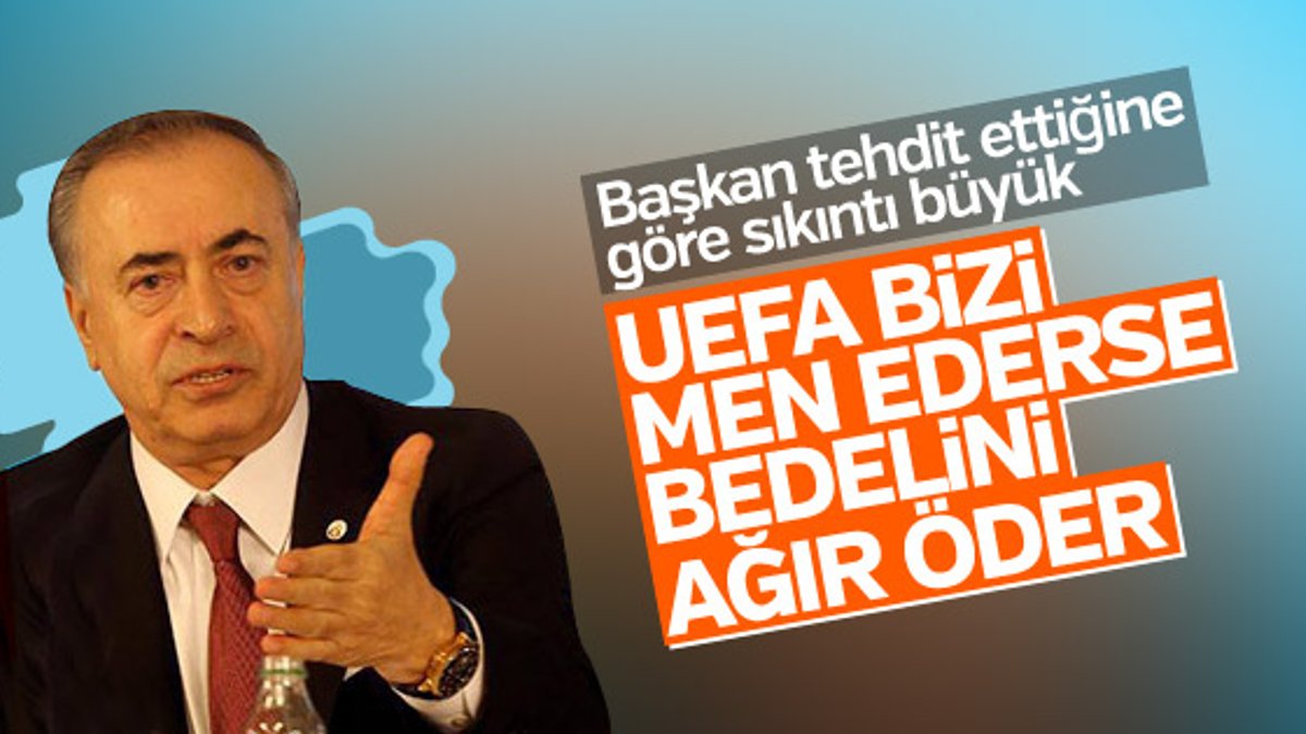 Mustafa Cengiz'den UEFA'ya: Bedelini ağır öderler
