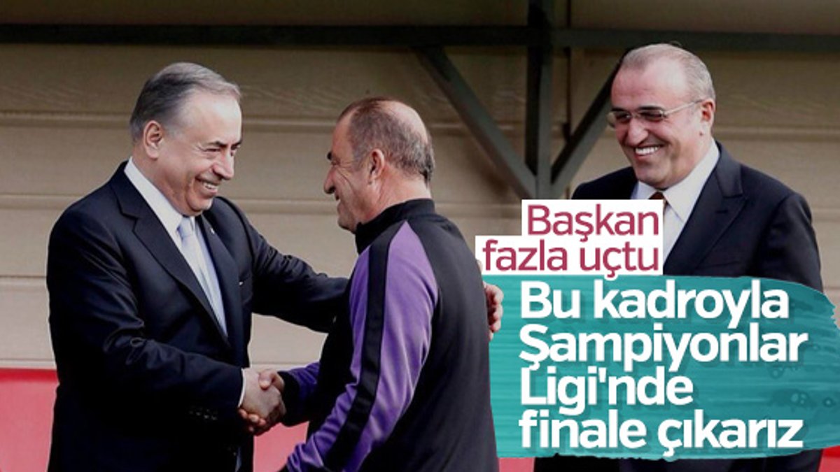 Mustafa Cengiz: Devler Ligi'nde final oynayabiliriz