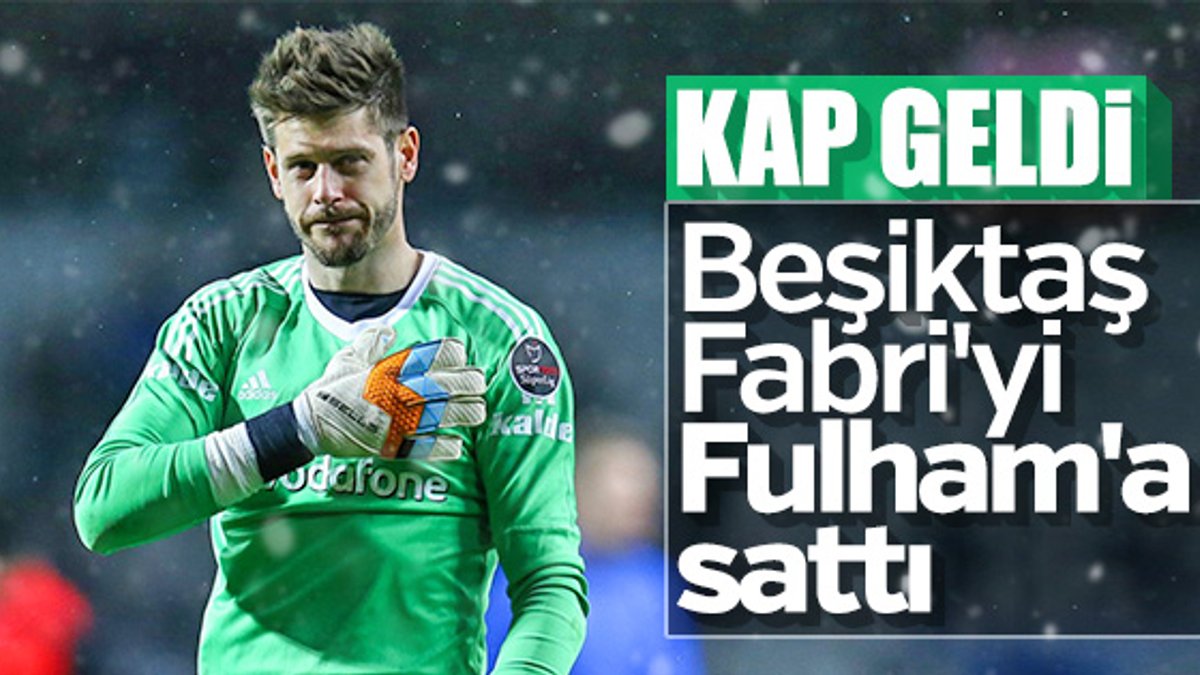 Beşiktaş, Fabri'yi KAP'a bildirdi