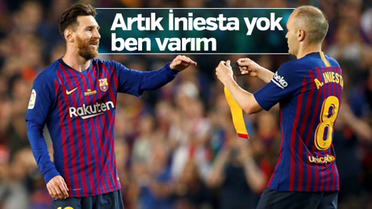 Barcelona'nın yeni kaptanı Messi oldu