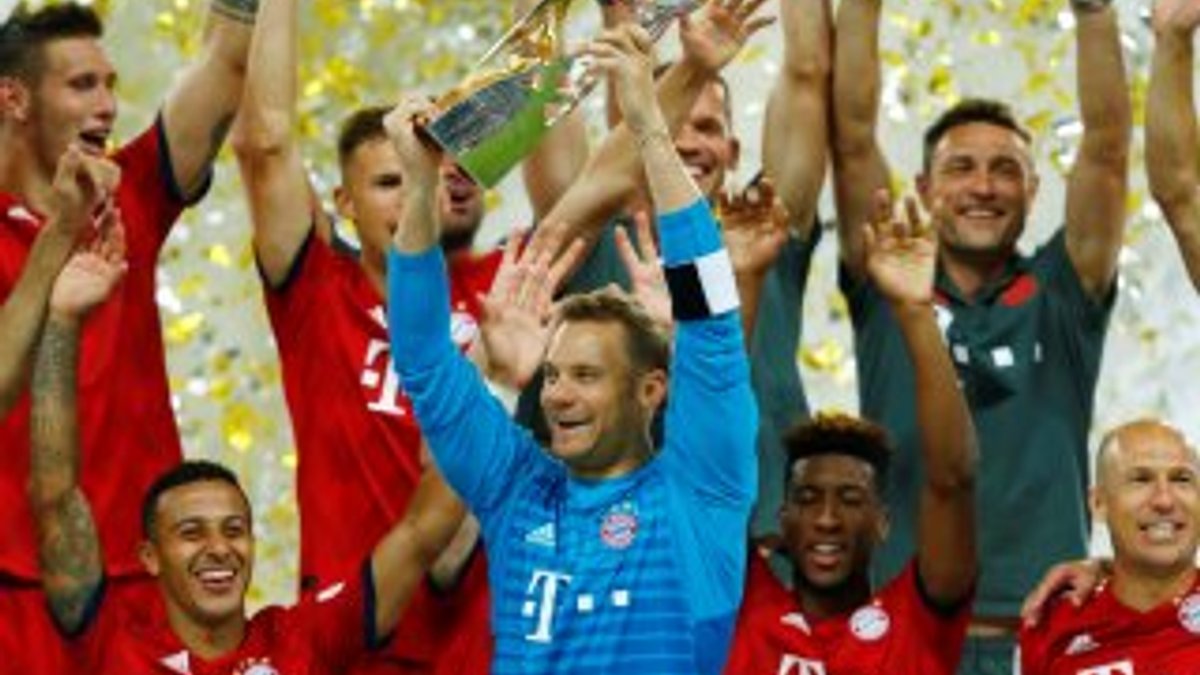 Bayern 5 attı Süper Kupa'yı aldı
