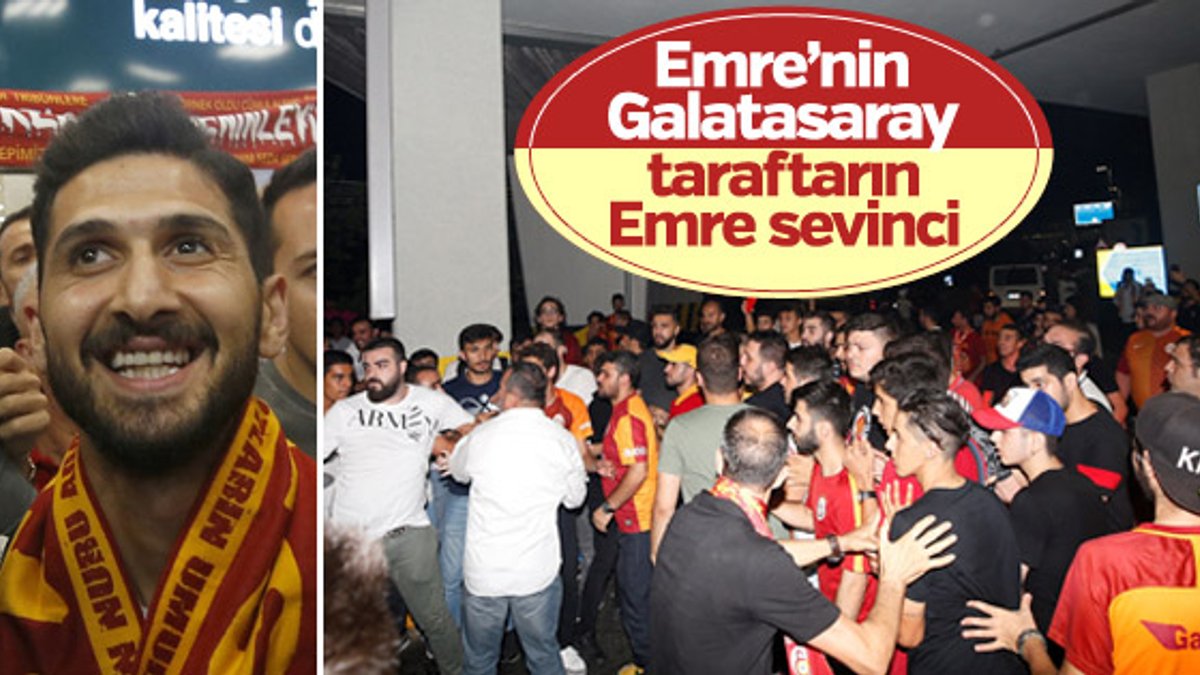 Galatasaray'ın yeni transferi Emre Akbaba İstanbul'da