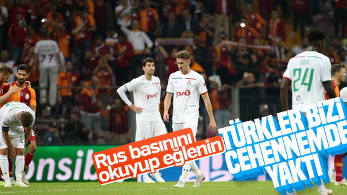 Galatasaray'ın galibiyeti Rus basınında