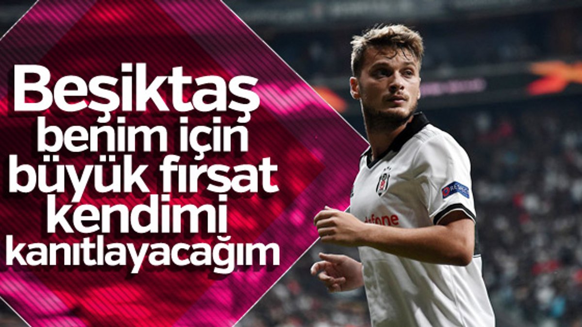 Adem Ljajic: Beşiktaş benim için büyük fırsat