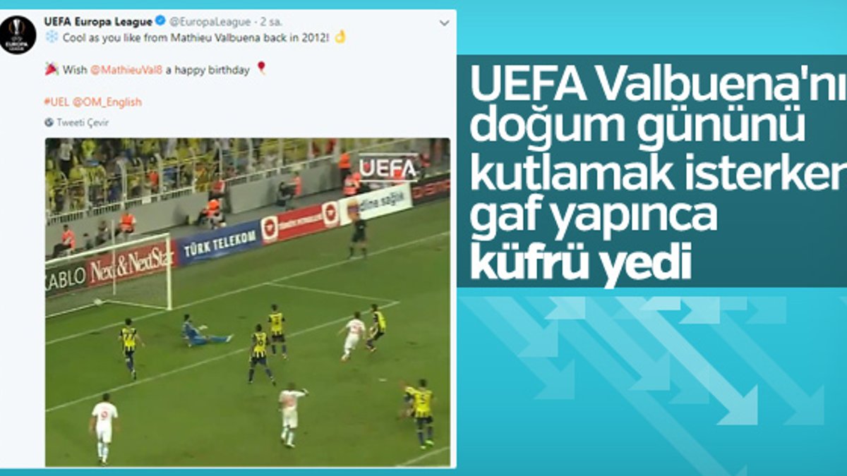 UEFA'dan tepki çeken Valbuena paylaşımı