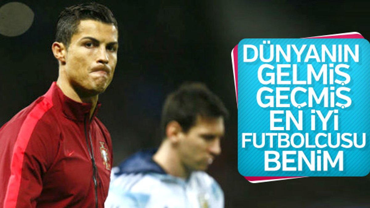 Ronaldo: En iyisi benim