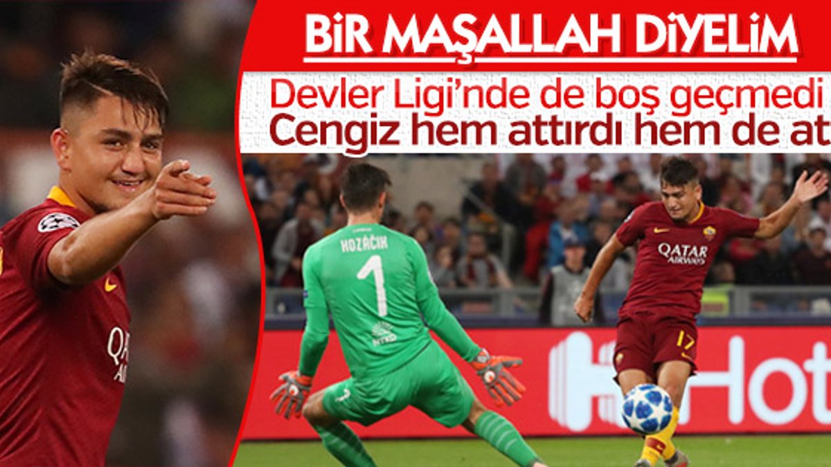 Cengiz Ünder'den 1 gol 1 asist