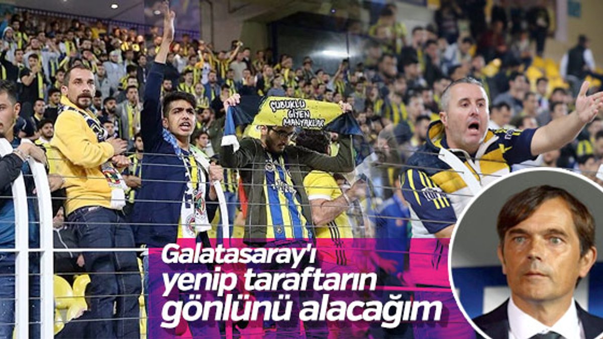 Cocu: Galatasaray'ı yeneceğiz