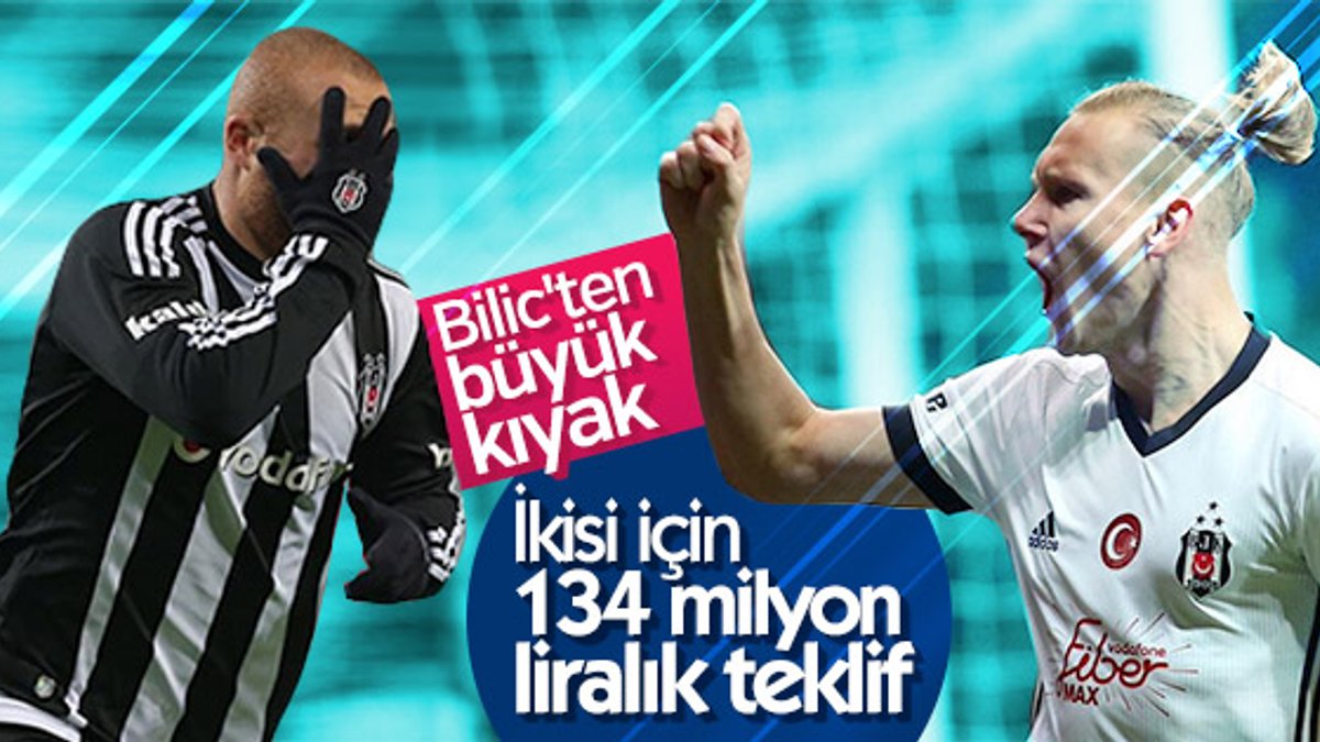 Bilic'in Beşiktaş'tan istediği 2 futbolcu