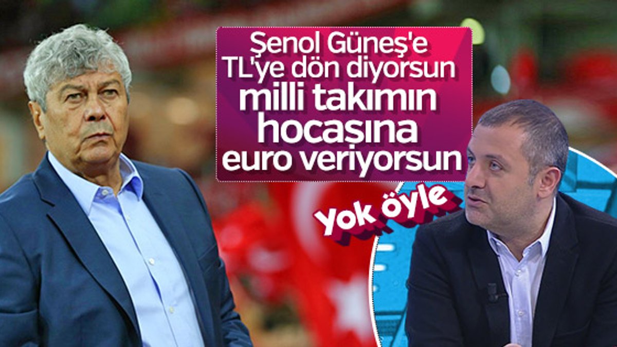 Mehmet Demirkol: Lucescu'nun maaşı TL'ye çevrilsin