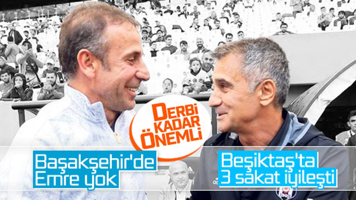 Beşiktaş-Başakşehir maçına doğru son durum