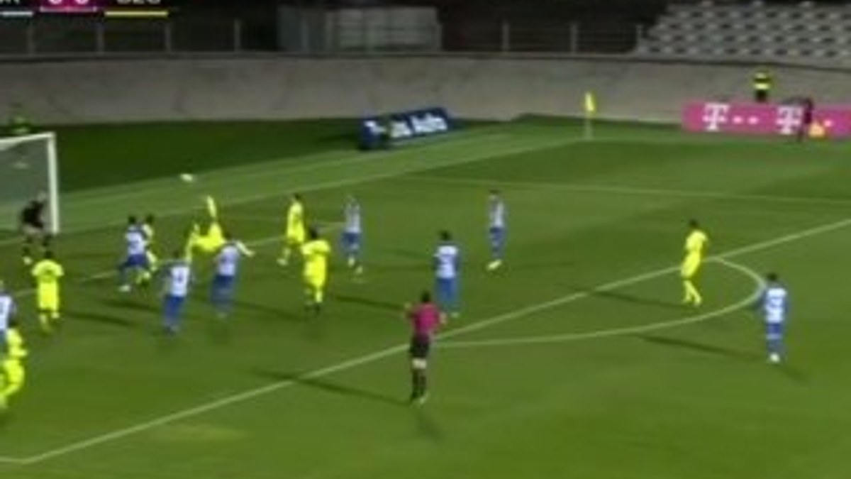 Dinamo Zagrebli Petkovic'in attığı nefis röveşata golü