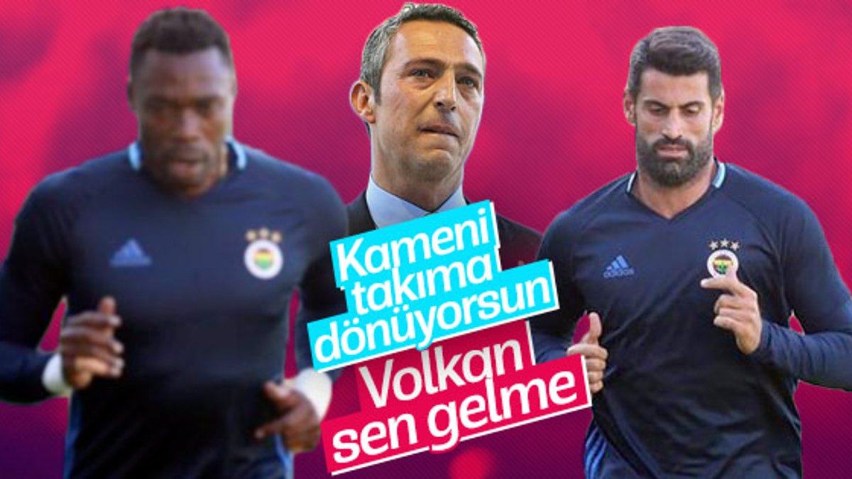Fenerbahçe'de Kameni takıma dönüyor
