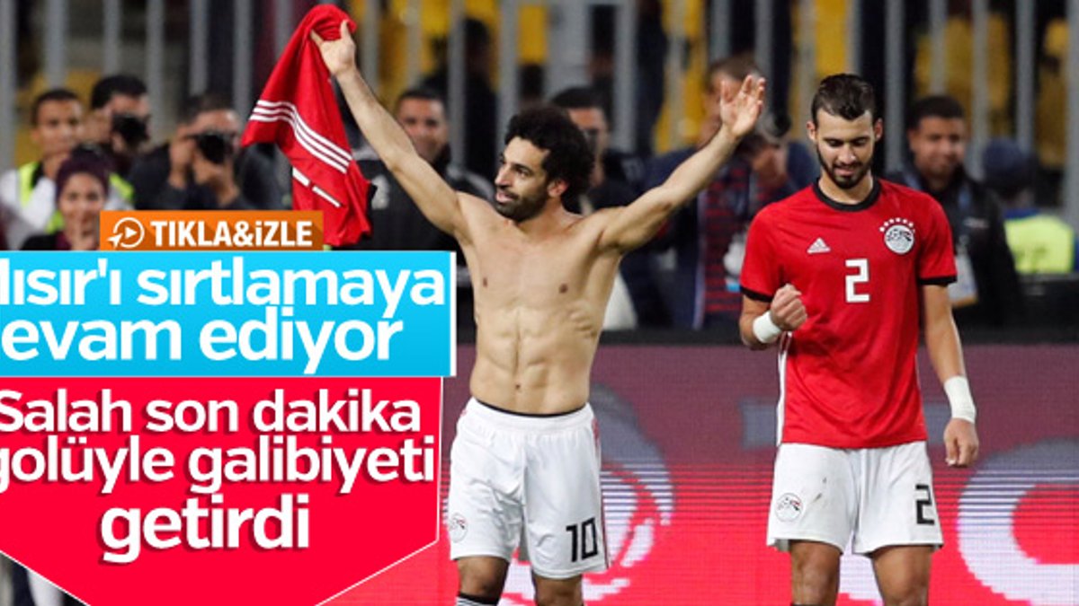 Mısır, Salah'ın son dakika golüyle kazandı