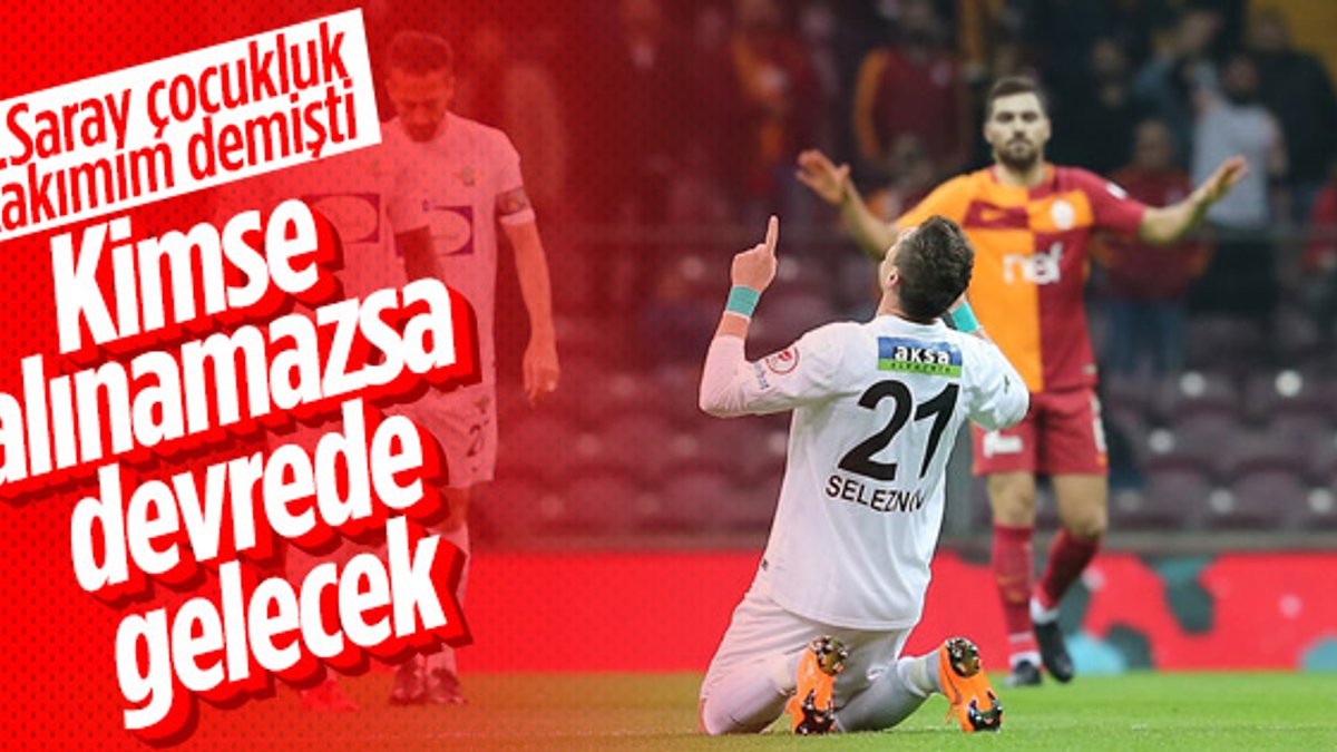 Galatasaray'ın alternatif golcüsü