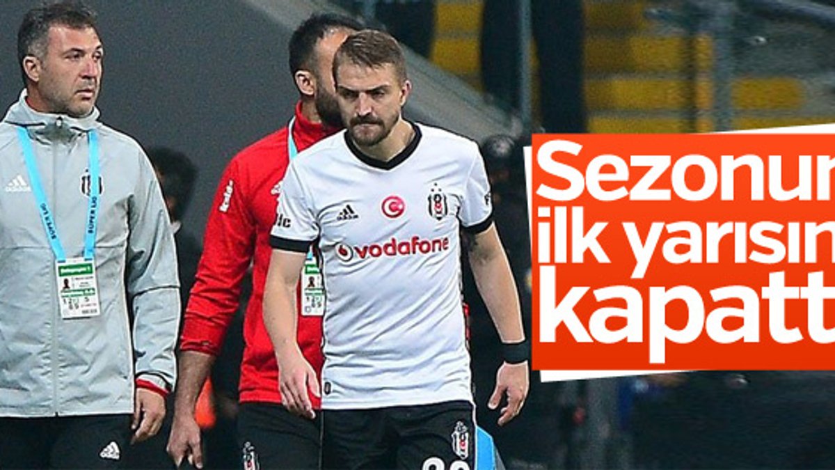 Beşiktaş'ta Caner Erkin sakatlandı