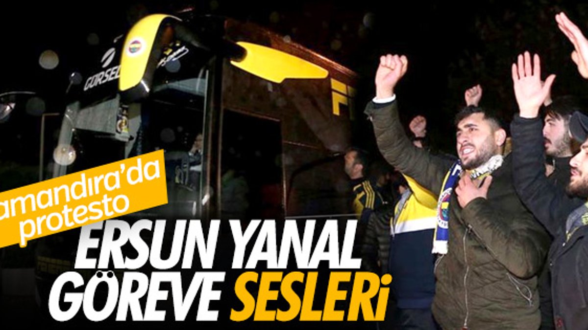 Fenerbahçe'ye Samandıra'da protesto
