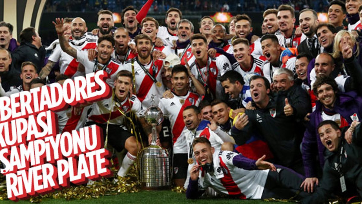 Libertadores Kupasını River Plate kazandı