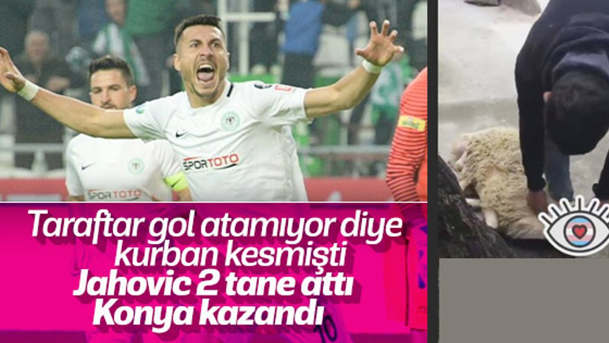 5 gollü maçın kazananı Konyaspor