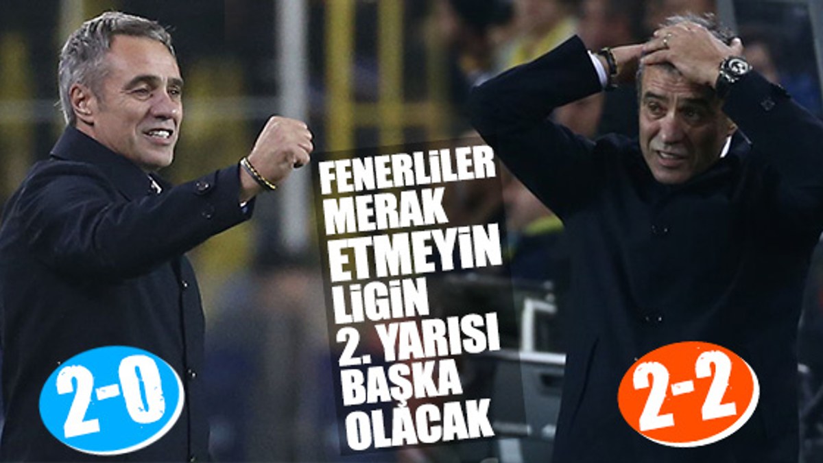 Ersun Yanal: 2. devre başka bir Fenerbahçe olacak