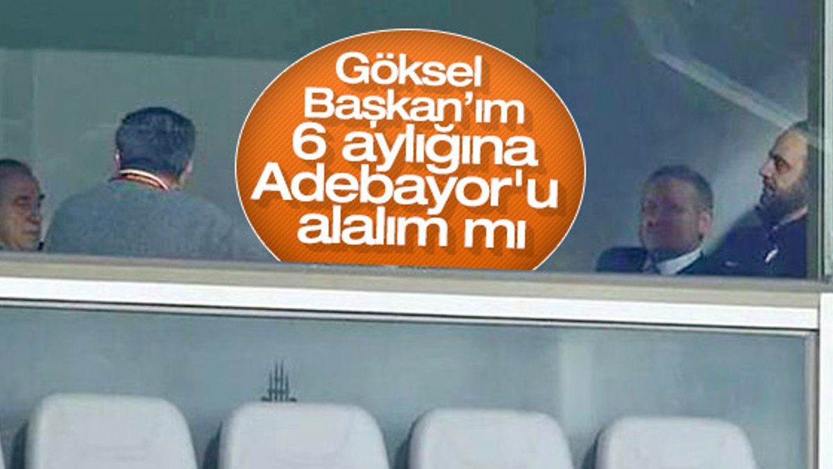 Galatasaray Adebayor'un peşinde