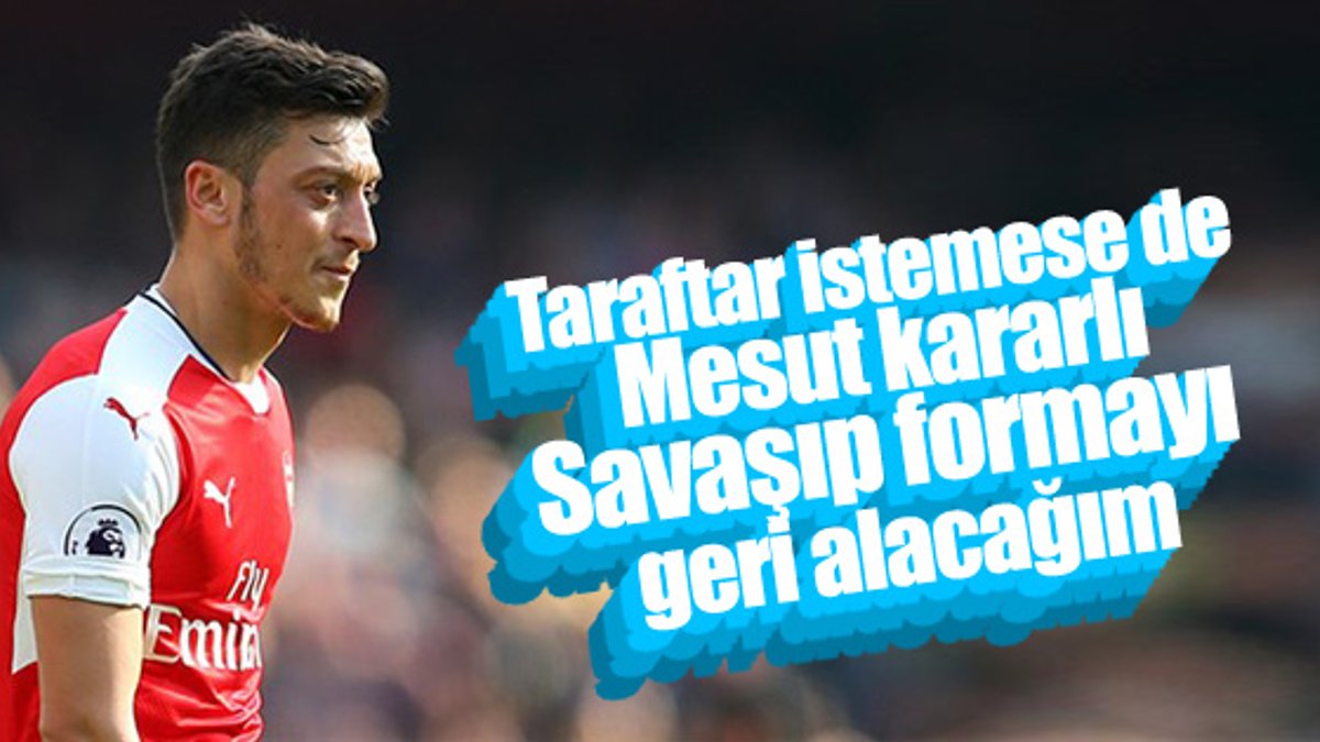Mesut Özil Arsenal'de kalmak istiyor