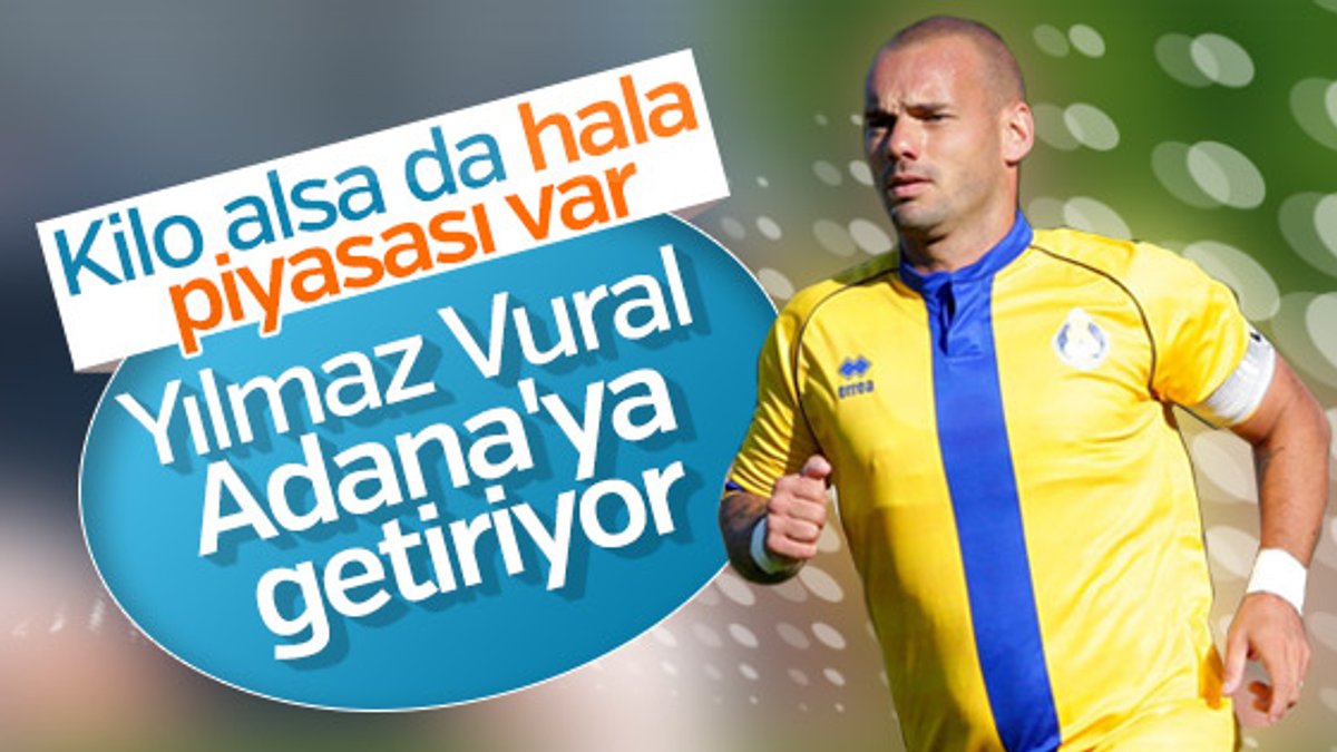 Adana Demirspor'dan Sneijder'e teklif