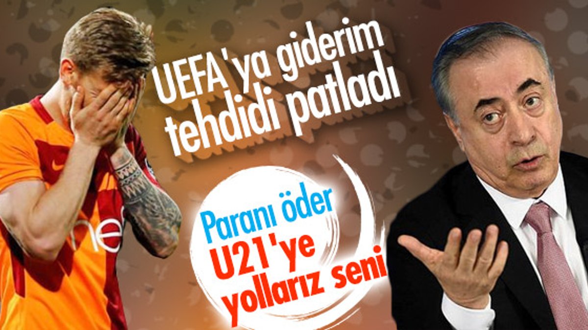 Serdar'ın UEFA tehdidine G.Saray'dan yanıt