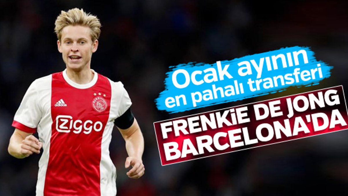 Barcelona Frenkie de Jong'u transfer etti