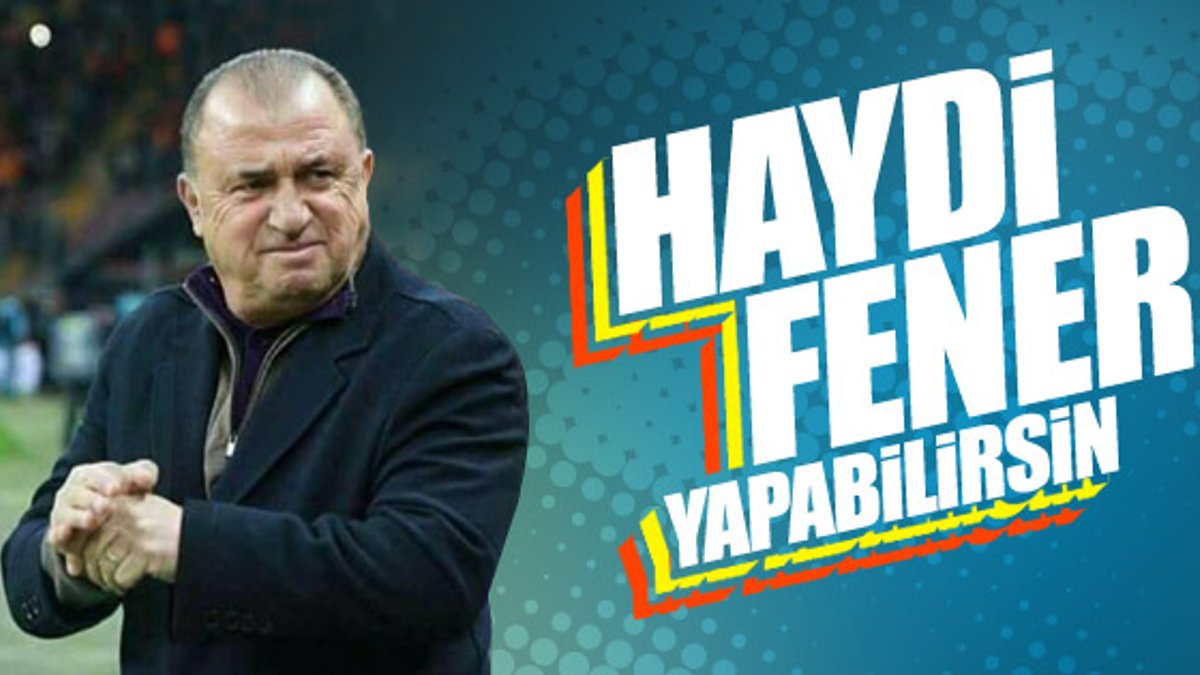 Fatih Terim'in umudu Fenerbahçe