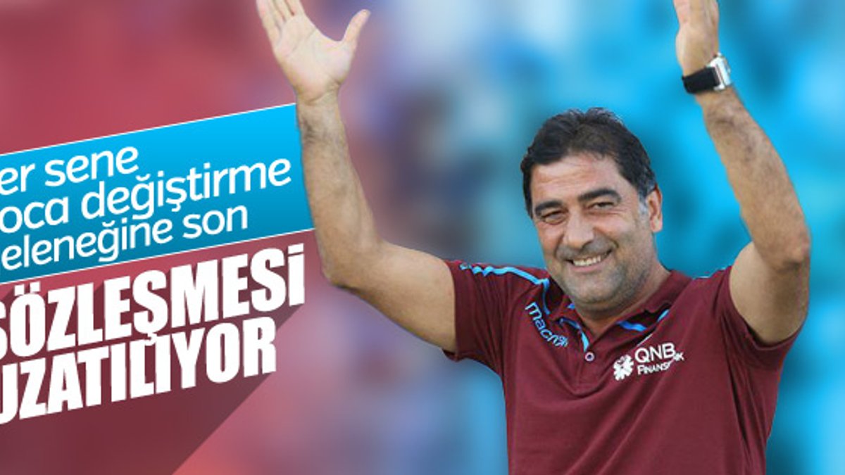 Trabzonspor Ünal Karaman'ın sözleşmesini uzatacak