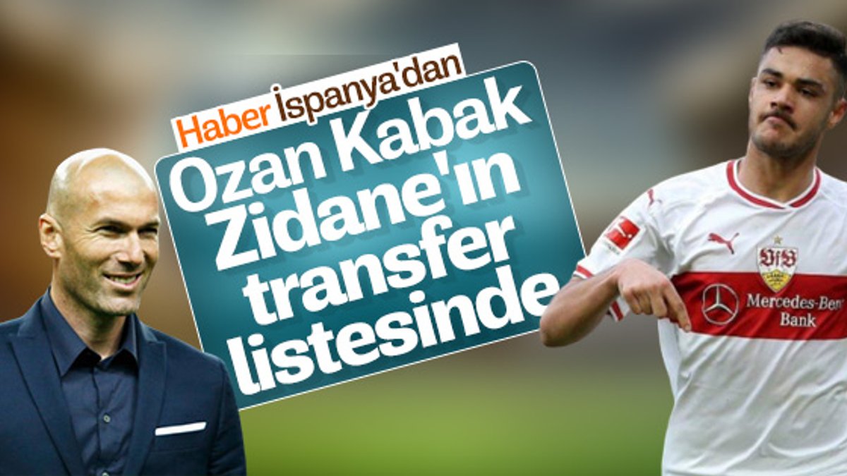 Real Madrid'in transfer listesinde Ozan Kabak da var