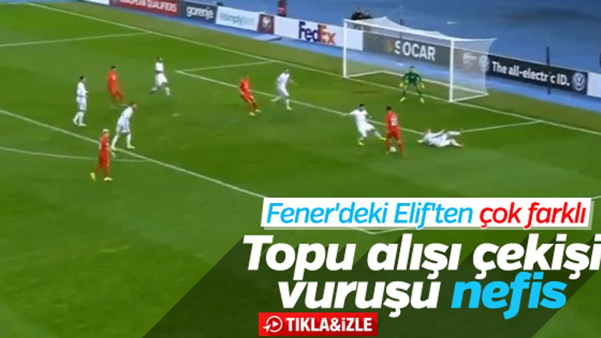 Elif Elmas 2 gol attı, Makedonya kazandı