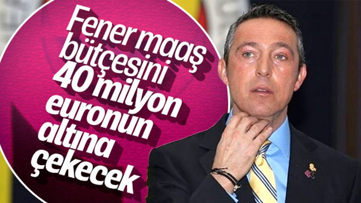 Fenerbahçe maaş bütçesini azaltacak