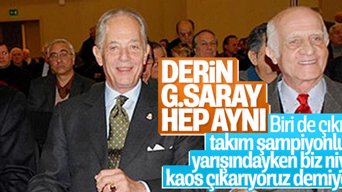 Galatasaray'da liseliler Mustafa Cengiz'i seçime zorladı