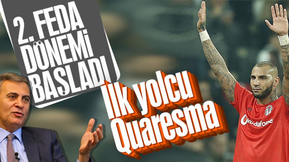 Beşiktaş, Quaresma'yı gönderiyor