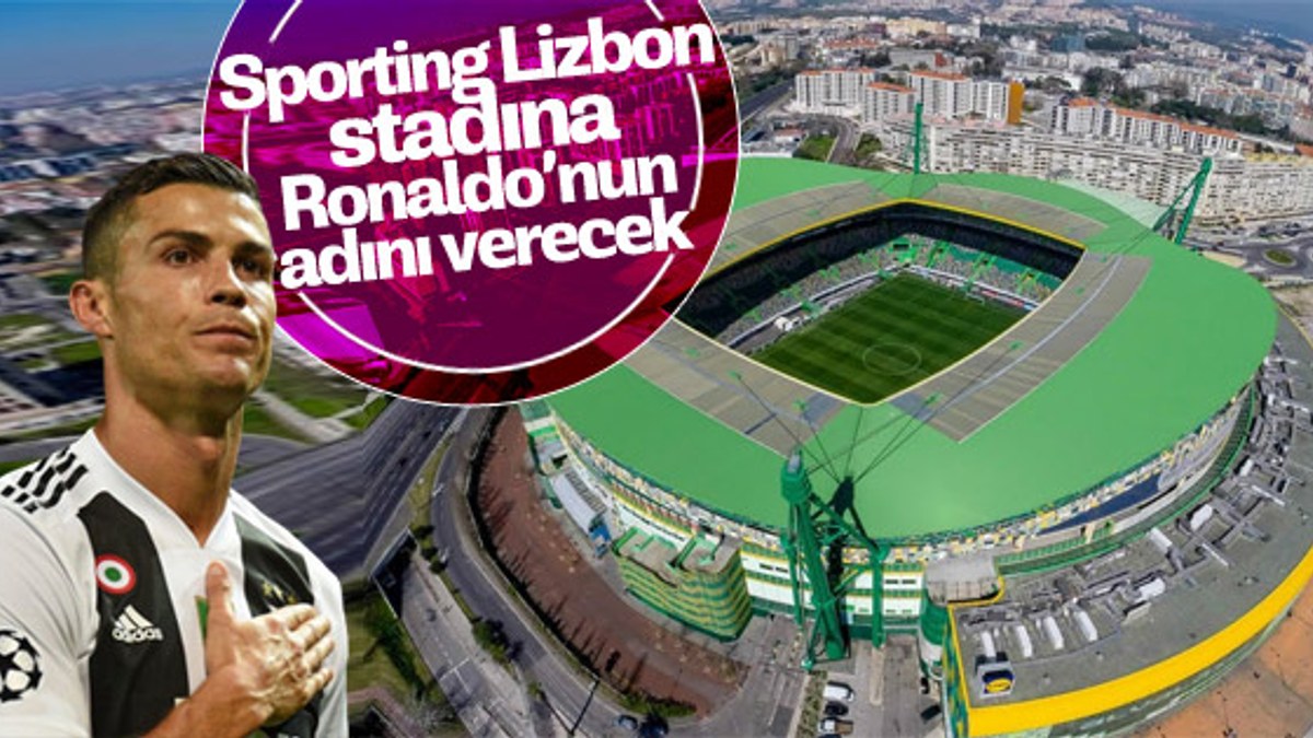 Sporting Lizbon Ronaldo'nun ismini yaşatacak
