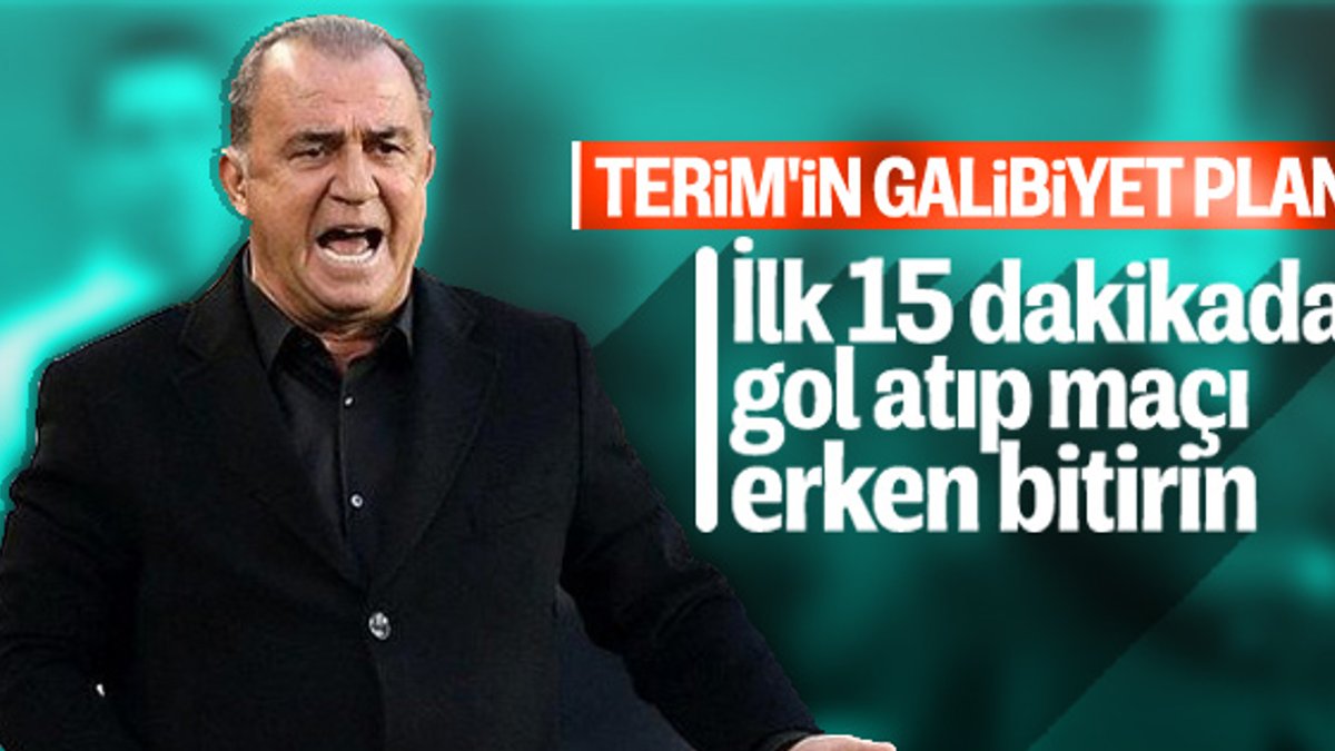 Fatih Terim'in Kayserispor planı: Erken gol atın