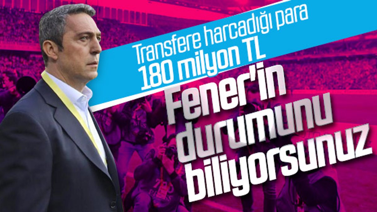 Fenerbahçe'nin transfere harcadığı para