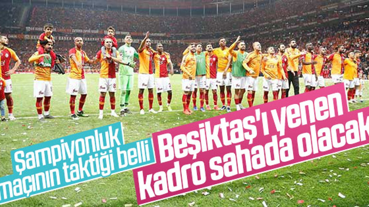 Fatih Terim'in Başakşehir maçı taktiği