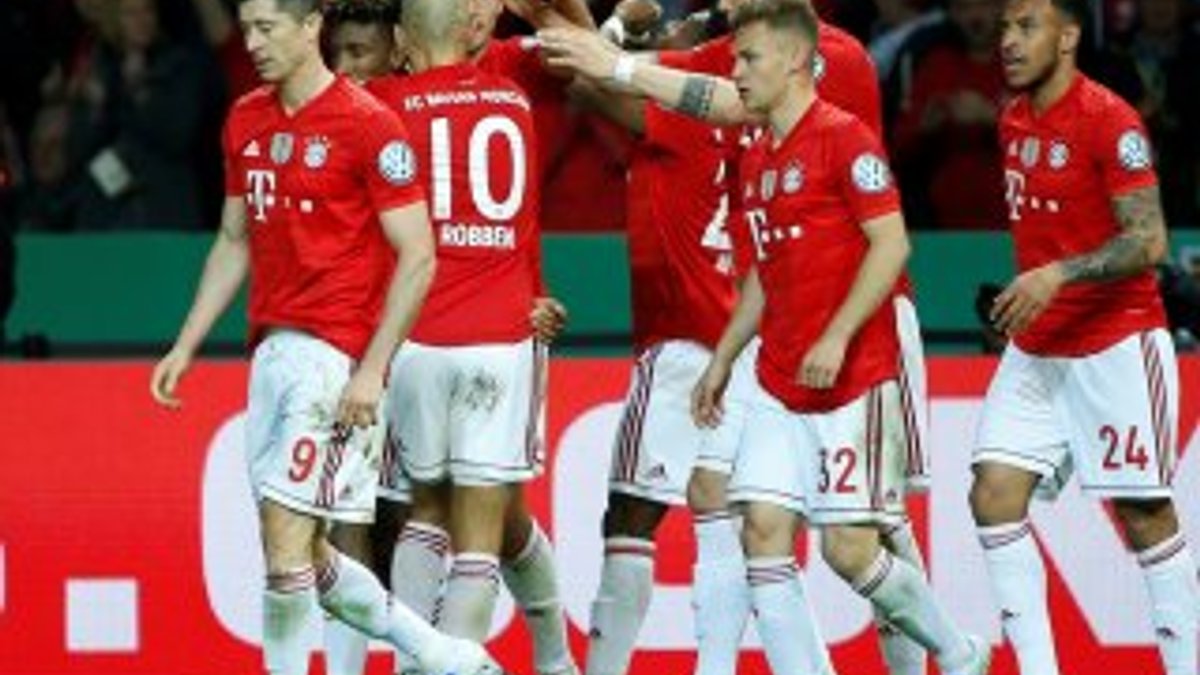 Bayern Münih Almanya Kupası'nı kazandı