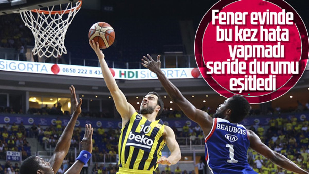 Fenerbahçe Beko beraberliği yakaladı