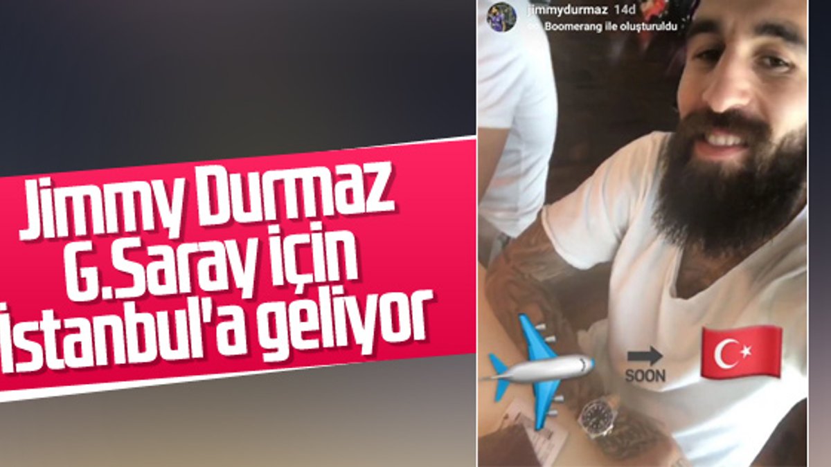 Jimmy Durmaz imza için İstanbul'a geliyor