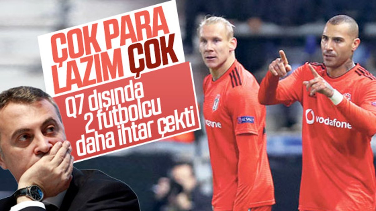 Beşiktaş'ta 3 futbolcu kulübe ihtarname gönderdi