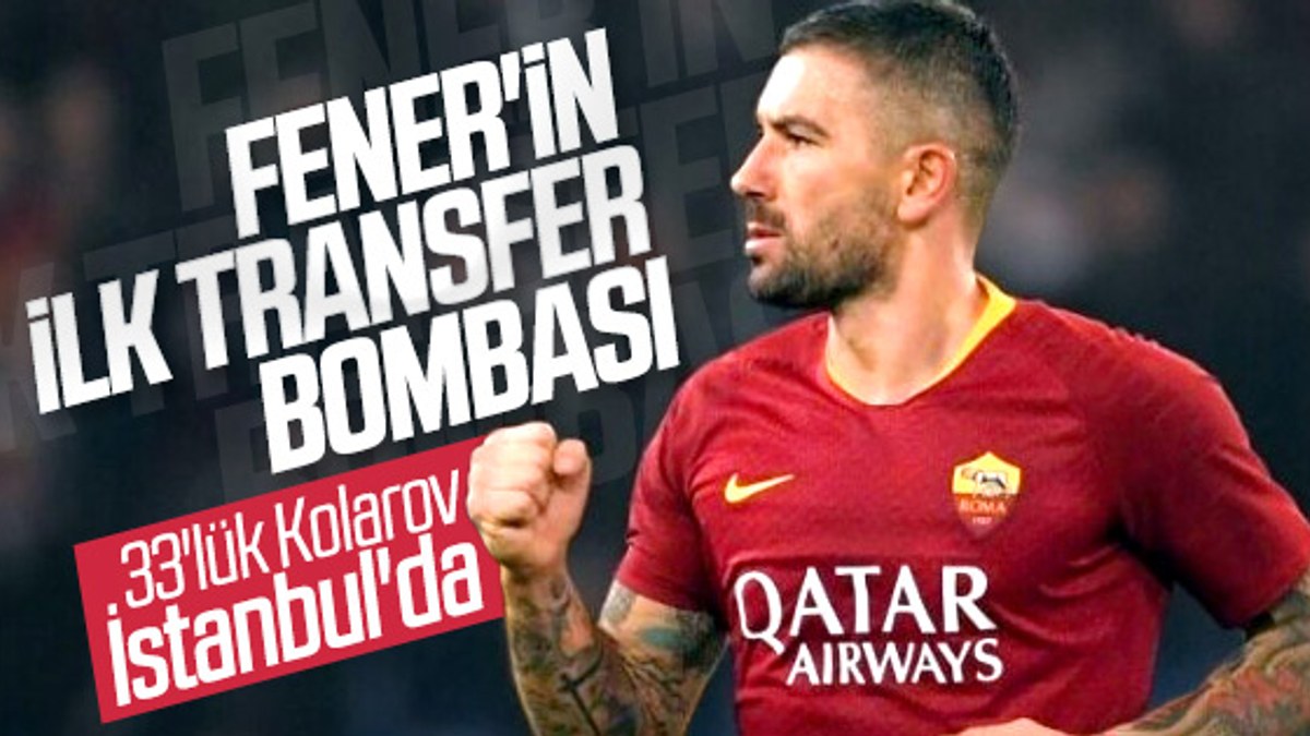 Kolarov, Fenerbahçe için İstanbul'da
