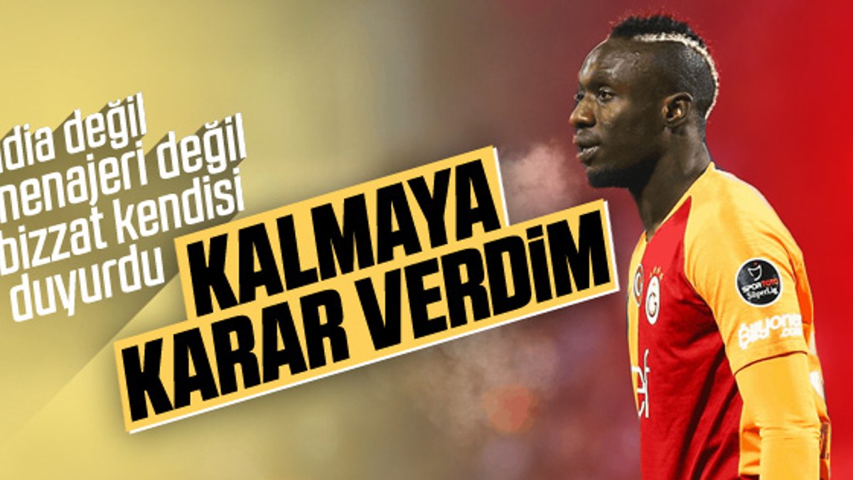 Diagne: Galatasaray'da kalıyorum