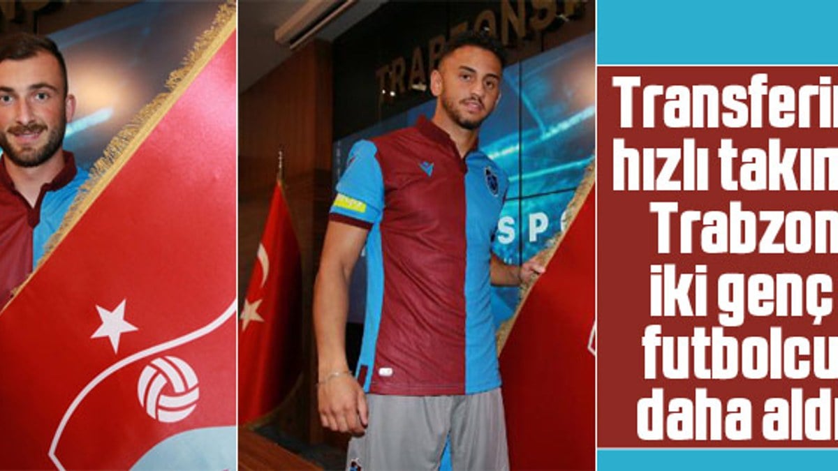 Trabzonspor, iki transferi bitirdi