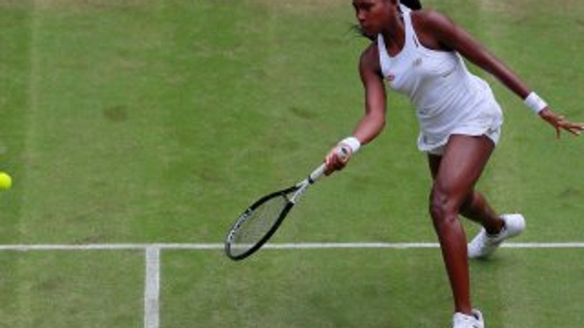 Wimbledon'da peri masalı sona erdi: Gauf elendi
