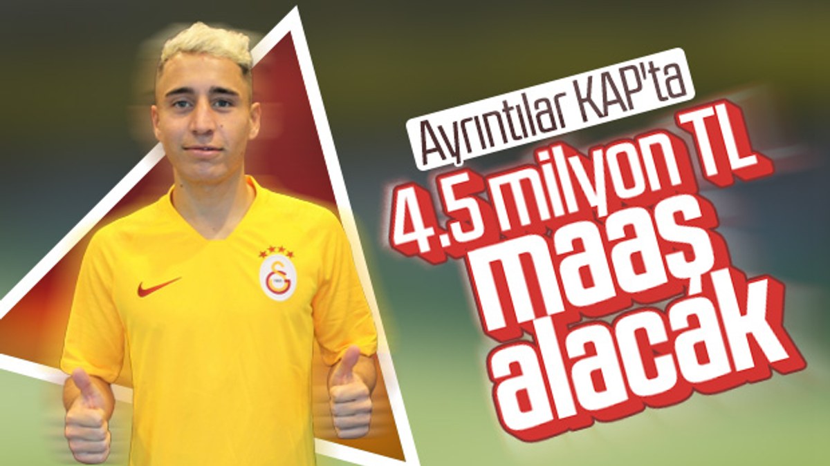 Galatasaray Emre Mor'u KAP'a bildirdi