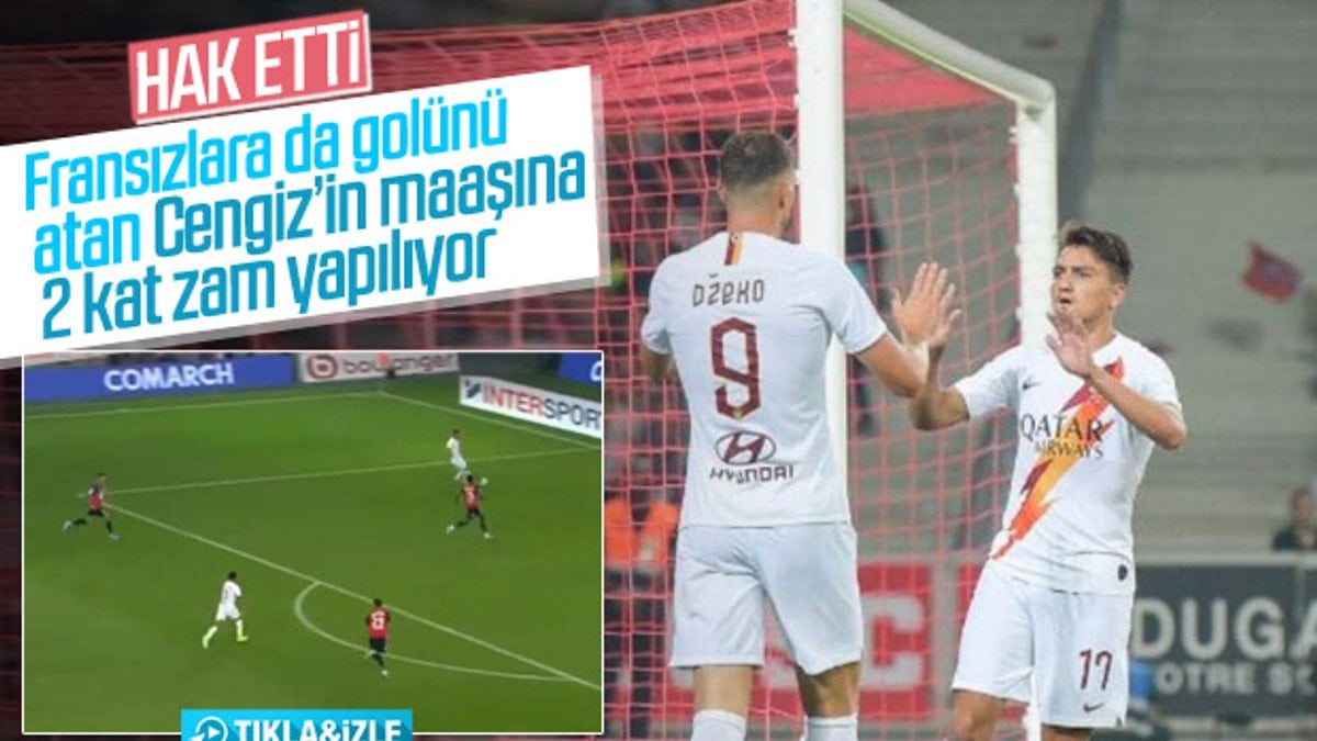 Cengiz Ünder Lille'e de gol attı - İZLE